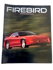 1993 Pontiac Firebird 14-page Car Sales Brochure Catalog - Trans Am Formula picture
