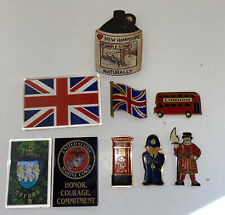 England Souvenir Magnets Lot 9 Cambridge Police Guard Jack Fridge Refrigerator picture