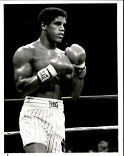 LG905 1982 Orig NBC Photo ALEX RAMOS TED SANDERS Middleweight Boxer BRONX BOMBER picture