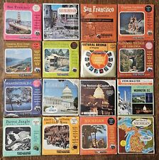 VINTAGE 1950’s and 1960's UNITED STATES TRAVEL AND LANDMARKS VIEW MASTER REELS picture