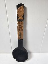 Hand Carved Wooden Ladle Indigenous Native American 14