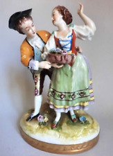 Vintage 1945's Volkstedt Germany porcelain Figurine Statue Figure Germany Marked picture