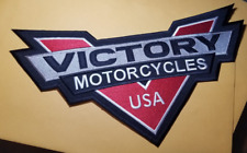 Victory Motorcycles Worldwide Ship Embroidered Patch  6 x 11