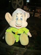 Disney Store Authentic Stamper Dopey Plush 15” picture