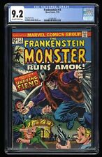 Frankenstein #13 CGC NM- 9.2 All Pieces of Fear Ron Wilson Cover Marvel 1974 picture
