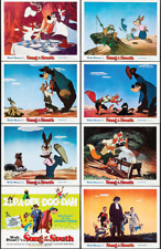Song of the South Movie Lobby Cards Brer Rabbit Bear Uncle Remus Disney Poster picture