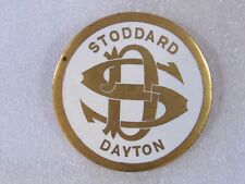 RARE 1912 Stoddard Dayton Radiator Emblem Badge Enamel Vintage Trim Sign Classic picture