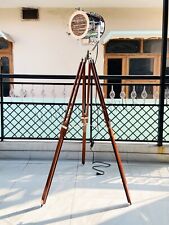 Vintage Industrial Spotlight Floor Lamp Nautical Hollywood Searchlight For Decor picture