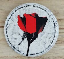 1989 DEC 6TH Montreal Massacre Feminist Commemorative Pinback Button 14 Women  picture