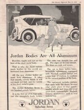 1918 Jordan Suburban Seven Original ad  -  Bodies are all aluminum - Rare picture