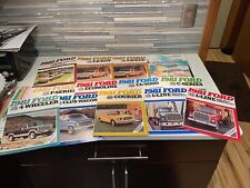 1981 Ford Trucks Original Sales Brochures 14 Pieces Includes Bronco picture