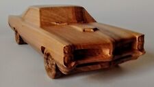 Pontiac GTO 1967 - 1:16 Wood Car Scale Model Oldtimer Replica Vintage Edition picture