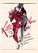 Print Ad 1947 Lilli Ann Knows the Secret of Suits LIFE Magazine READ picture