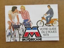 1979 MOTOBECANE CATALOGUE VELOS & MOPEDS ADVERTISING ANTIQUE BIKE picture