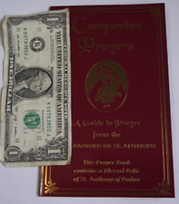 28 Page New nos Relic guide to prayers book booklet Companion of Saint Anthony picture