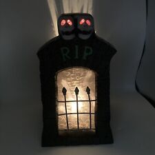 VTG Halloween Tombstone Motion Activated Great American Fun Corp RIP Scary Laugh picture
