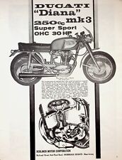1963 Ducati Diana 250 - Vintage Motorcycle Ad picture