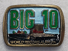 C19 Belt Buckle Big 10 World Record Alfalfa Limited Ed. #158/500 Harvest Combine picture
