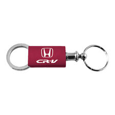 Honda CR-V Keychain & Keyring - Burgundy Valet Aluminum Key Fob Key Chain picture