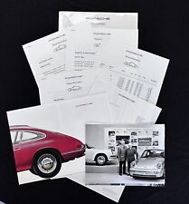 1993 30 Years Porsche 911 Press Kit Photos + Original Type 901 Foldout Poster picture
