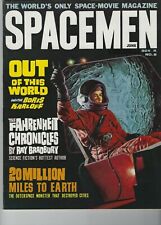 SPACEMEN #8 JUNE 1964 WARREN 9.8NM/MT CONDITION WORLDS ONLY SPACE-MOVIE MAGAZINE picture
