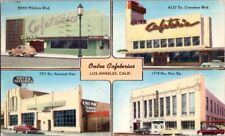 Postcard Ontra Cafeterias Restaurant Cafe Los Angeles CA California 1952   K-183 picture