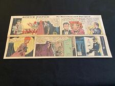 #11 STEVE ROPER by Allan Saunders  Lot of 5 Sunday Third Page Comic Strips 1960 picture