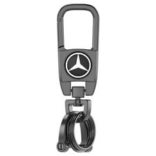 1PCS Metal Car Keyring Keychain Replacement with Logo,Car Key Chain Compatible picture