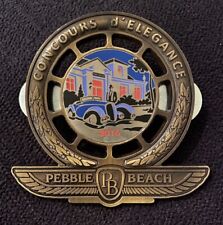 2016 Pebble Beach Concours d'Elegance DELAHAYE 135 Torpedo Grille Badge NEW picture