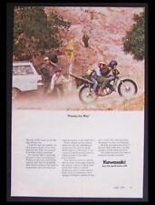 1974 Kawasaki 350 Enduro Dirt Bike original AD *Paving the Way* picture