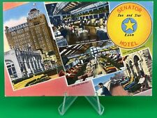 Vintage Postcard The Senator Atlantic City Postmark 1954 Hotel Motel picture