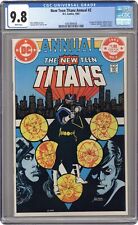 New Teen Titans Annual #2 CGC 9.8 1983 4367884008 1st app. Vigilante picture