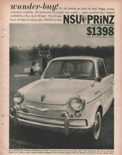 1959 NSU Prinz from West Germany - Vintage Automobile Ad picture