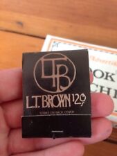 Vtg 1975 Lorillards LT Brown 120s Cigarettes Matchbook Lot Matches 1000 50 Books picture