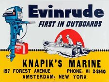 EVINRUDE FIRST IN OUTBOARDS BOAT 16