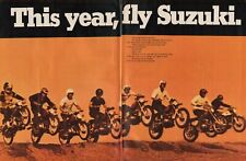 1970 Suzuki - 2-Page Vintage Motorcycle Ad  picture