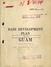 164 Page 1945 Guam Marianas Military Base Airfield Construction Study on Data CD picture