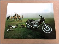 1976 Yamaha XS500 Motorcycle Bike Vintage Original Sales Brochure Folder picture