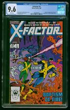 X-FACTOR (1986) #1 CGC 9.6 1st APPEARANCE ORIGIN WHITE PAGES picture