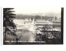 c1910s View Camp Lewis American Lake Washington WA RPPC Real Photo Postcard picture