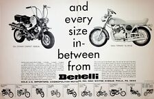 1968 Benelli Dynamo Compact 50 & Tornado 650 - 2-Page Vintage Motorcycle Ad picture