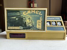 Rare Vintage 1981 Camel Cigarettes Lighted Sign Digital Clock Store Display picture