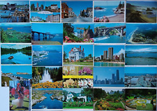 25 Vintage 1980s Postcards Canada Oregon Washington Hawaii Illinois Idaho Lot 97 picture