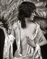 Roaring 20's Ziegfeld Follies Gloria Swanson 8x10 Risque Photo Print Show Girl picture