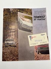 Original 1962 Pontiac Tempest Sales Brochure 62 LeMans Specs picture