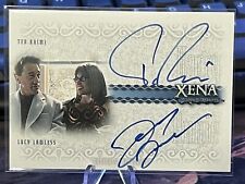 XENA QUOTABLE DUAL AUTOGRAPH CARD  LUCY LAWLESS & TED RAIMI picture
