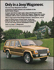 1984 Jeep Wagoneer Limited vehicle country home trees retro photo print ad ads51 picture