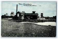 1912 Exterior View Gin Elevators Building Frederick Oklahoma OK Antique Postcard picture