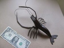 Really Cool & Very Unusual Vintage Brass Decorative Lobster, Crawfish, GIFT picture