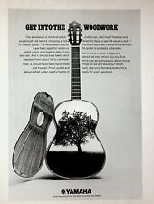 1974 Yamaha Guitar Woodwork - Vintage Advertisement picture